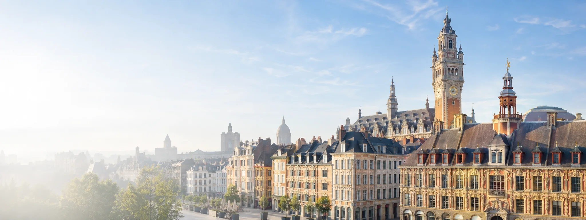Architecture emblématique de Lille et des Hauts-de-France